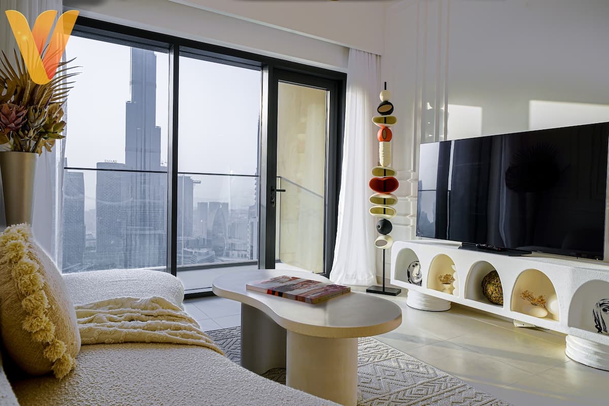 3 Bedroom Furnished Apartment with Burj Khalifa View | Burj Royale